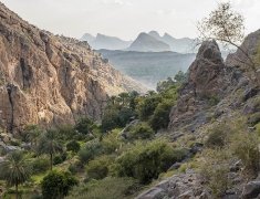 Canyon of Wadi Misfat