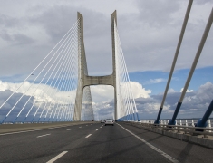 Most Vasco De Gama -the longest bridge in the Europe