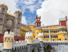 The main attraction of Sintra - Pena Palace