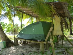 There is a place where I slept