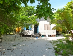 Our small house on the island