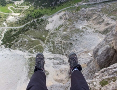 Eva and view to the trenches