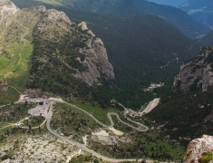 Beautiful view to the Dolomity