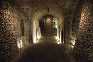 The main and largest chamber of the ossuary
