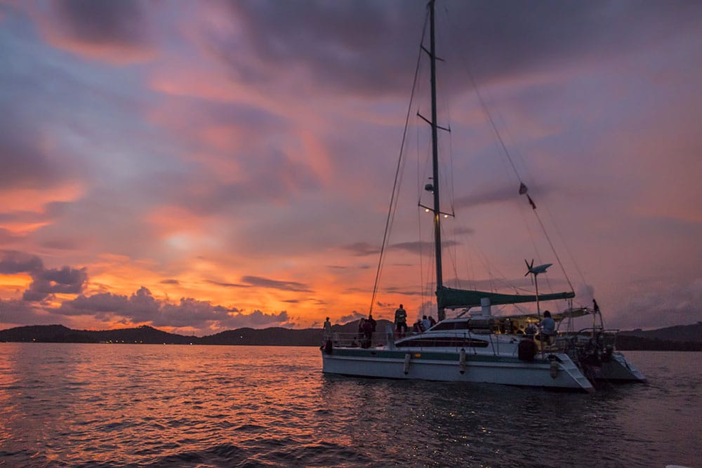 Sunset Dinner Cruise from Crystal Yacht at Langkawi