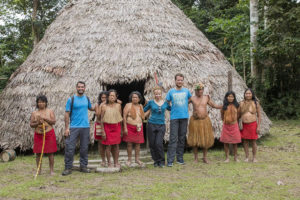 Visit of the Indian Village