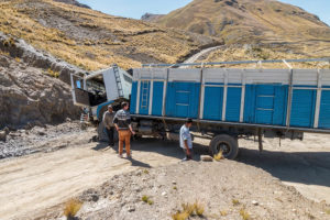 Truck jammed - the last hurdle