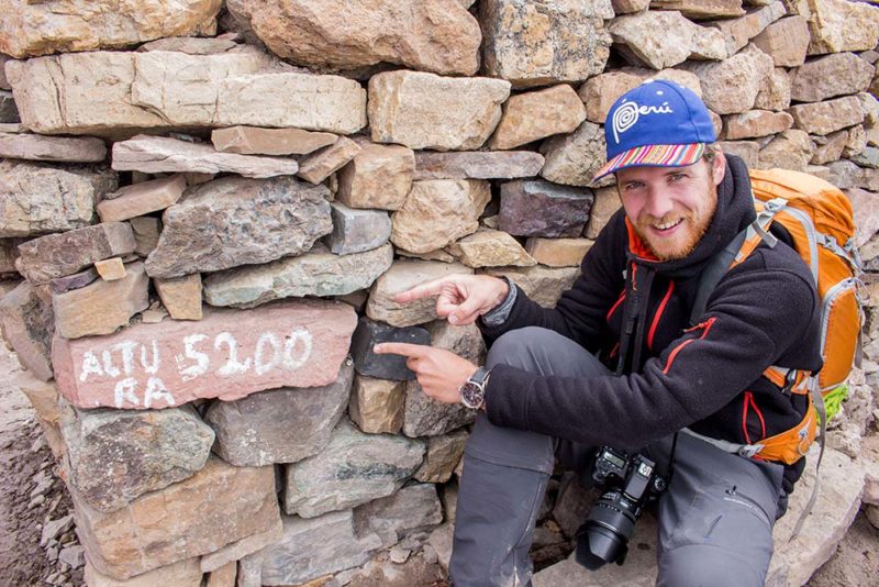 Tom in high altitude