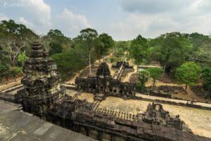 View from the top of the Baphoun Temple