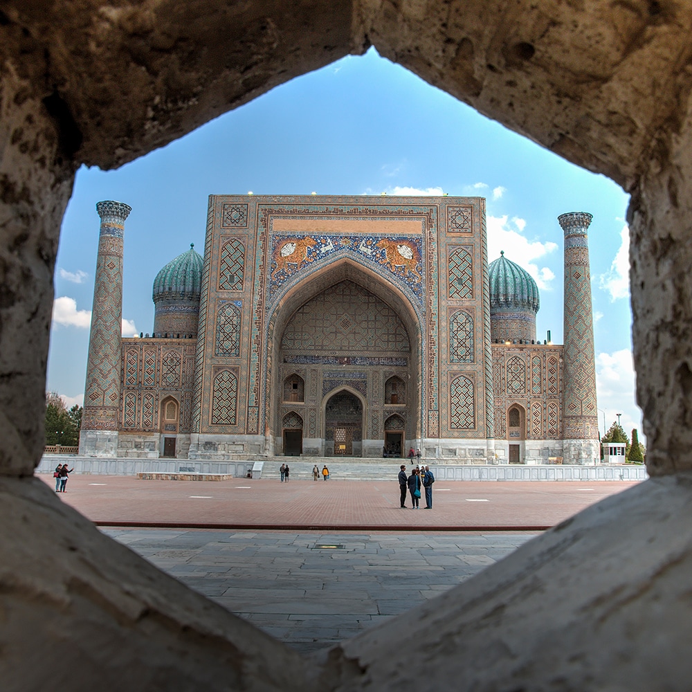 Uzbekistan, Samarkand Registan square