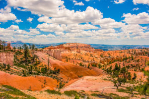 Beuatiful view on Bryce Canyon