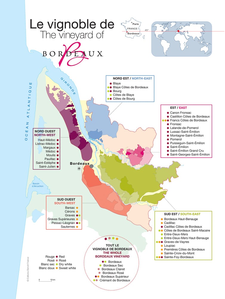 Bordeaux Wine Region