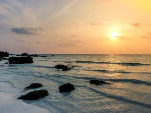 Cambodia, beach, sunset, Koh Rong