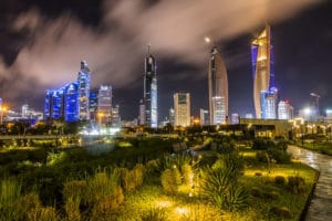Night Kuwait at Al Shaheed Park