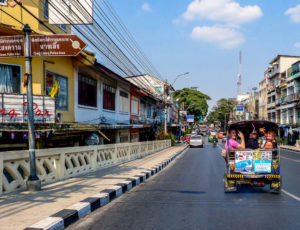 Tuk-tuk in Thailand