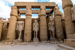 Luxor temple inside