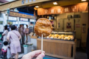 Visit food market in Japan