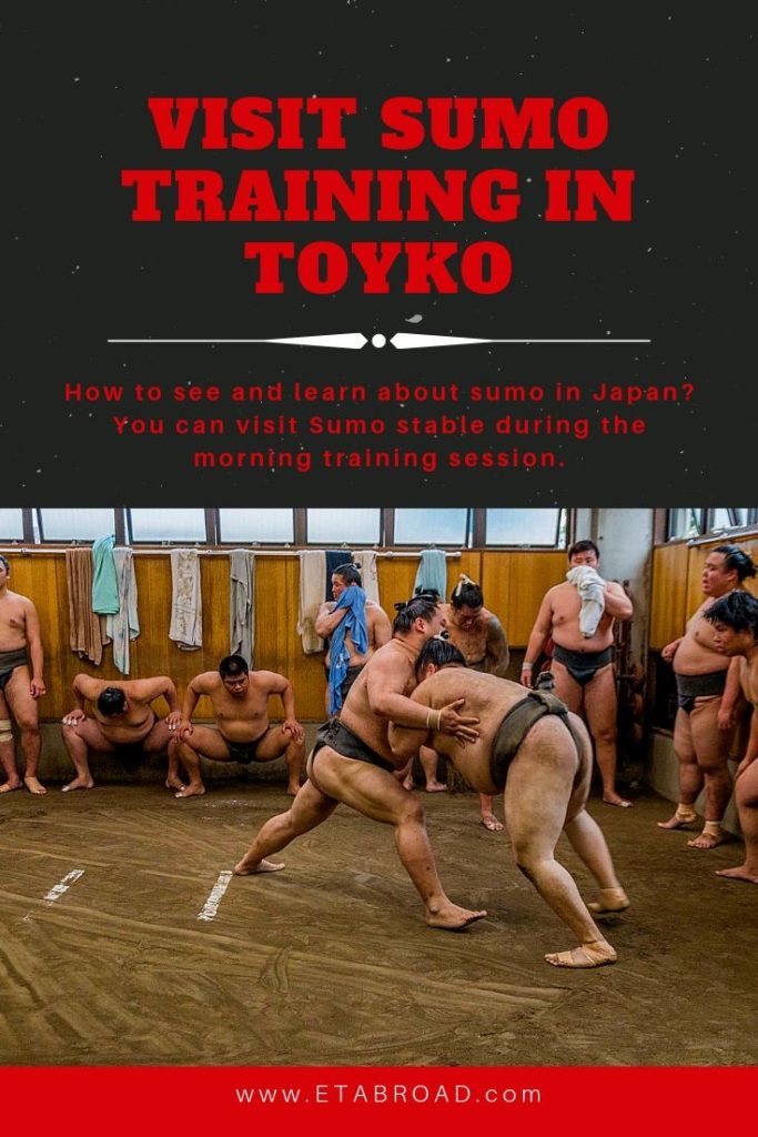 visit sumo training tokyo